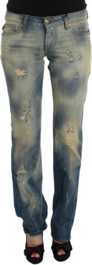 Roberto Cavalli Elegante Slim Bootcut Jeans