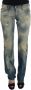 Roberto Cavalli Elegante Slim Bootcut Jeans - Thumbnail 1