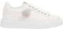 Roberto Cavalli Gouden Detail Leren Lage Sneakers - Thumbnail 1