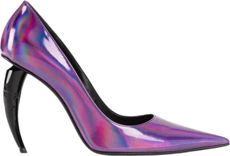 Roberto Cavalli Holografische Tijger Tand Stiletto Pumps