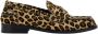 Roberto Cavalli Jaguar Print Mocassins Bruin Vrouw - Thumbnail 1
