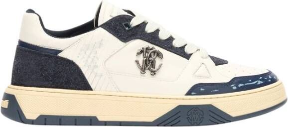 Roberto Cavalli Kleur-blok Slang Monogram Sneakers - Foto 2