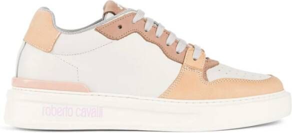 Roberto Cavalli Monogram Sneakers met Logo Print