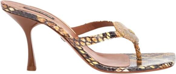 Roberto Cavalli Python Shell Print Hak Sandalen