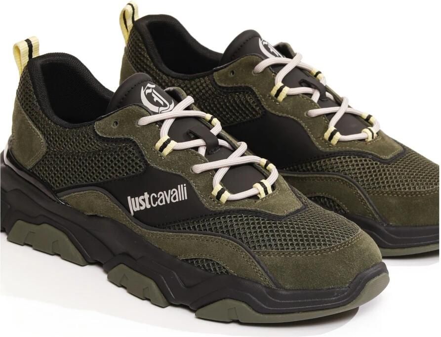 Roberto Cavalli Chunky sneakers met contrasterende details - Foto 2