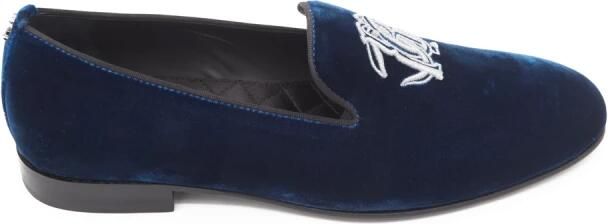 Roberto Cavalli Florence Pantofola Ricamo Monogramma