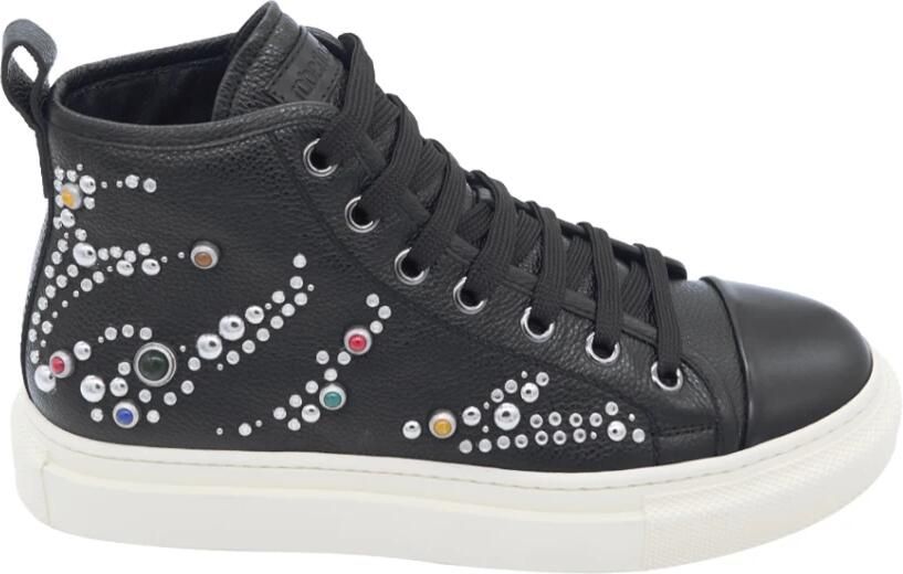 Roberto Cavalli Kim Studs High Sneakers