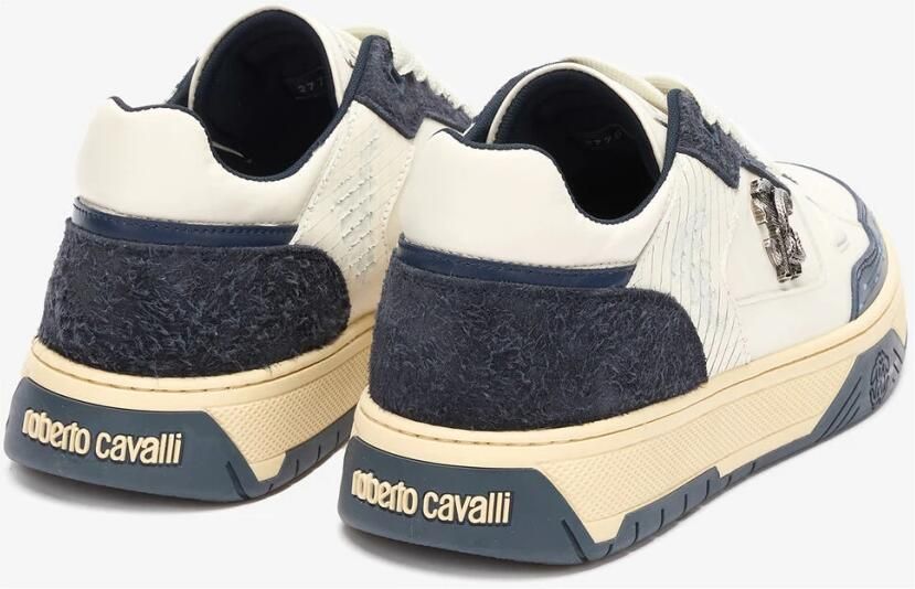 Roberto Cavalli Kleur-blok Slang Monogram Sneakers - Foto 3
