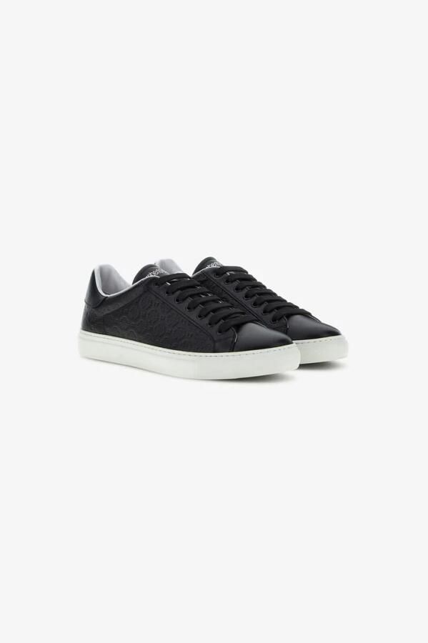 Roberto Cavalli Lage sneakers met reliëf - Foto 2
