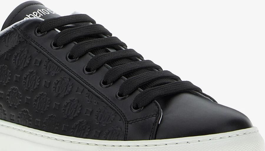 Roberto Cavalli Lage sneakers met reliëf - Foto 3
