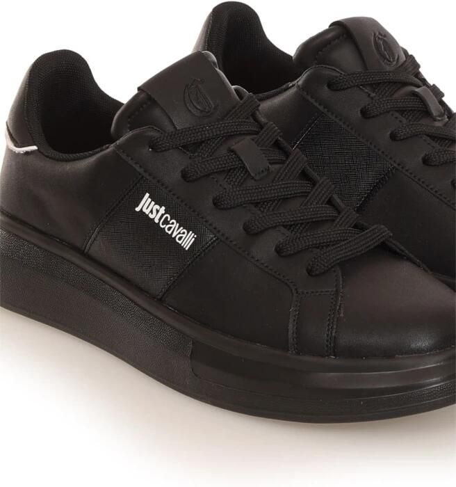 Roberto Cavalli Logo Detail Sneakers - Foto 6