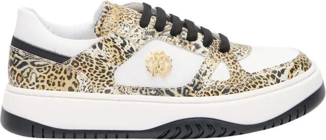 Roberto Cavalli Luipaardprint Sneaker met Monogram RC - Foto 3