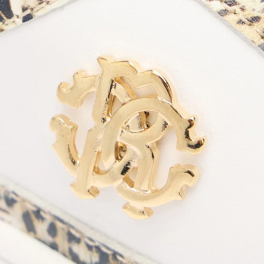 Roberto Cavalli Luipaardprint Sneaker met Monogram RC