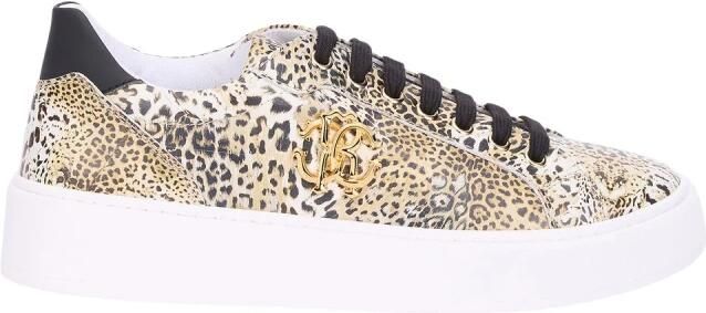 Roberto Cavalli Luipaardprint Sneaker met Monogram RC - Foto 2