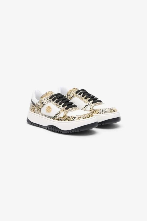 Roberto Cavalli Luipaardprint Sneaker met Monogram RC - Foto 2