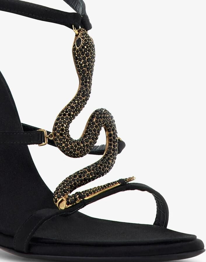Roberto Cavalli Snake-Embellished Sandals - Foto 2