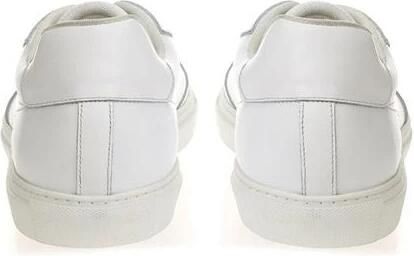 Roberto Cavalli Witte Leren Lage Sneakers - Foto 5