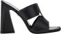 Roberto Cavalli Spiegelslang Monogram Sandalen Zwart - Thumbnail 1
