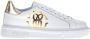 Roberto Cavalli Spiegelslang Monogram Sneakers Wit - Thumbnail 1