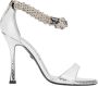 Roberto Cavalli Tijgerhak Metalen Sandalen - Thumbnail 1