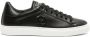 Roberto Cavalli Zwarte Leren Casual Trainers Sneakers Black Heren - Thumbnail 8