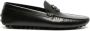 Roberto Cavalli Zwarte leren loafers casual platte Black Heren - Thumbnail 1