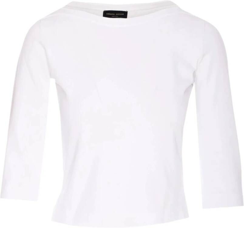 Roberto Collina Boot hals gebreide kleding voor vrouwen