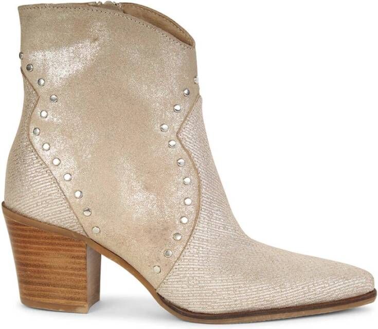Roberto d'Angelo Elegant Bootie Marie Beige Dames