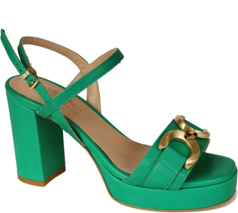 Roberto d'Angelo schoenen sandalen Green Dames