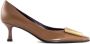 Roberto Festa Beige Kalfsleren Mila Pumps - Thumbnail 1