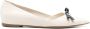Roberto Festa Beige Strik Detail Platte Schoenen - Thumbnail 1
