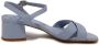 Roberto Festa Blauwe Leren Sandaal met 4 5 cm Hak - Thumbnail 1