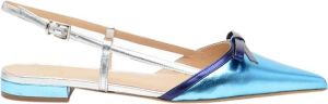 Roberto Festa Blauwe Leren Slingback Festa Aris Blauw Dames