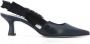 Roberto Festa Blauwe Leren Slingback Schoenen - Thumbnail 1
