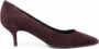 Roberto Festa Bordeaux Suede Pumps Bruin Dames - Thumbnail 1