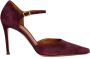 Roberto Festa Bordeaux Suede Pumps met Puntige Neus - Thumbnail 1