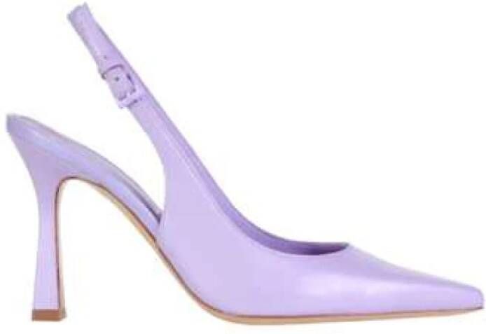 Roberto Festa Glicine Leren Slingback Purple Dames