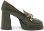 Roberto Festa Groene Alsen Leren Schoenen 10cm Hak - Thumbnail 1