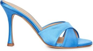 Roberto Festa Heeled Mules Blauw Dames