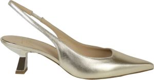 Roberto Festa Heeled Mules Geel Dames