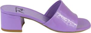 Roberto Festa Heeled Mules Paars Dames
