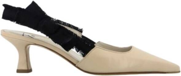 Roberto Festa Leren slingback schoenen met strikdetail