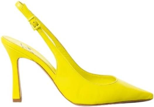 Roberto Festa Lime Leren Slingback Hakken