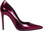 Roberto Festa Metallized Nappa Leren Pumps Rood Dames - Thumbnail 1