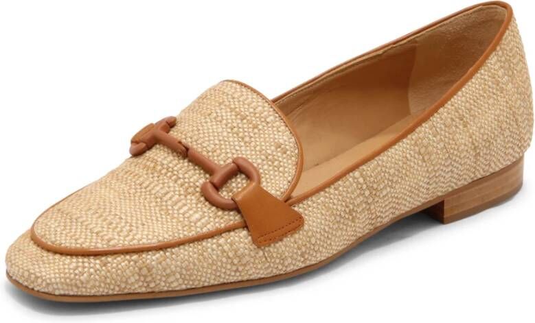 Roberto Festa Raffia Loafer Biki Model Leer