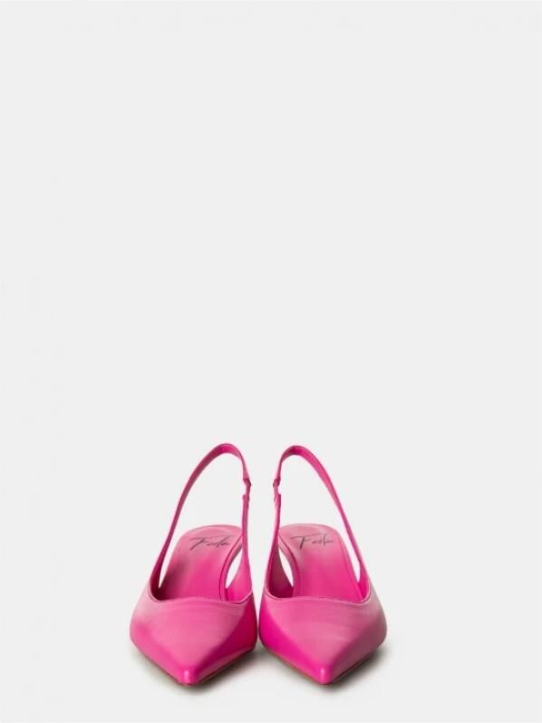 Roberto Festa Barbie Roze Leren Slingback Pumps