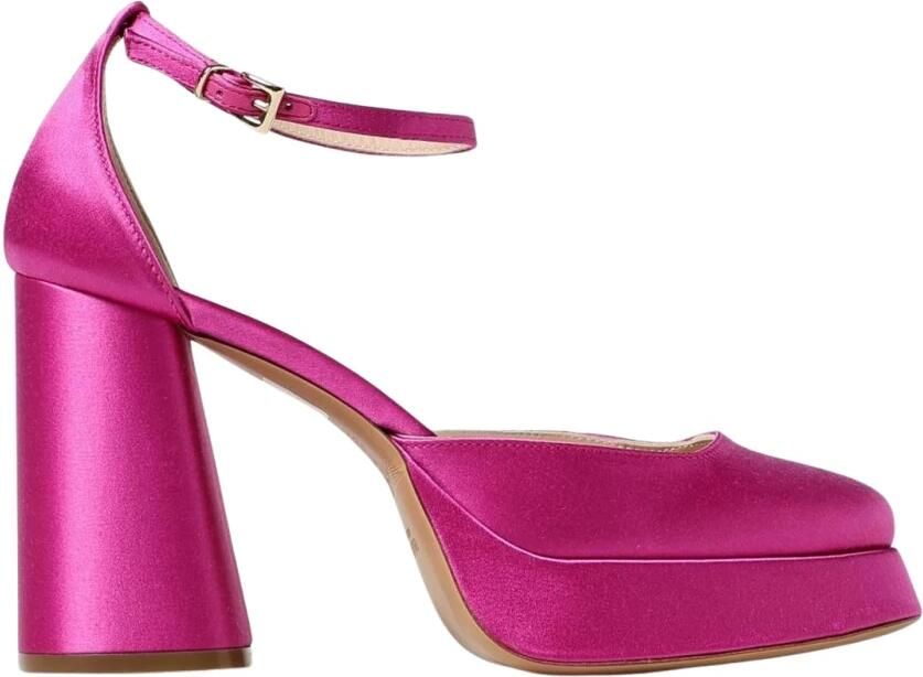 Roberto Festa Pumps met Plateauhak en Enkelbandje - Foto 2