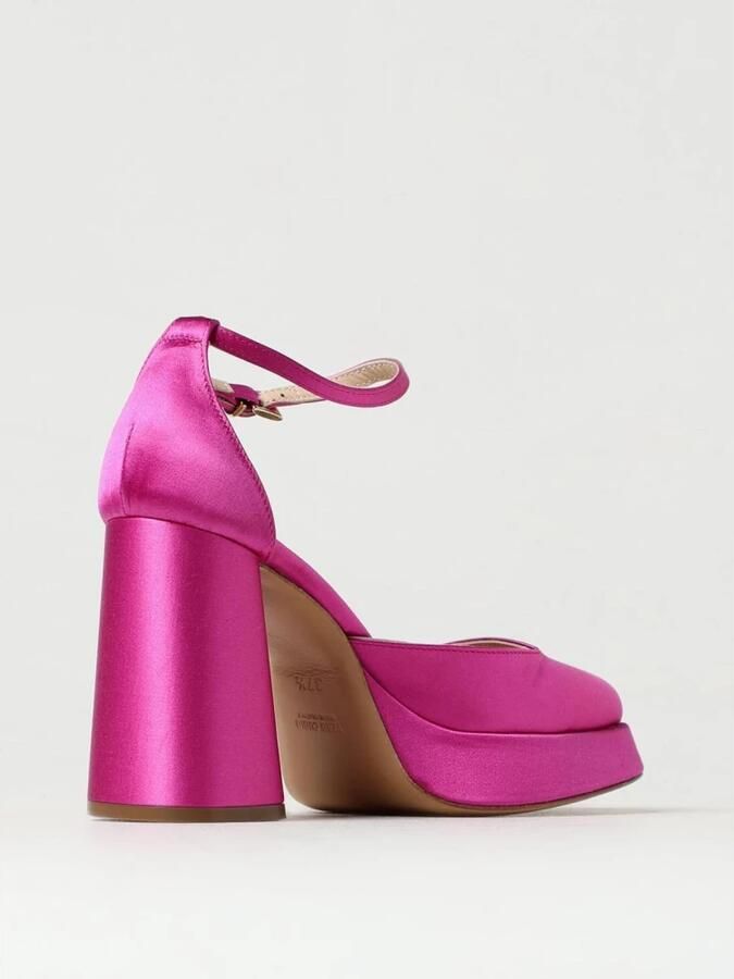 Roberto Festa Pumps met Plateauhak en Enkelbandje