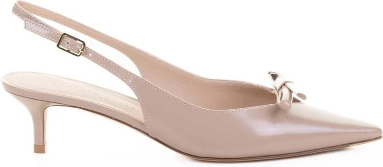 Roberto Festa Pumps met Puntneus Kittenhak en Slingback met Strikdetail