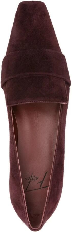 Roberto Festa Rosel Square Toe Suede Loafers